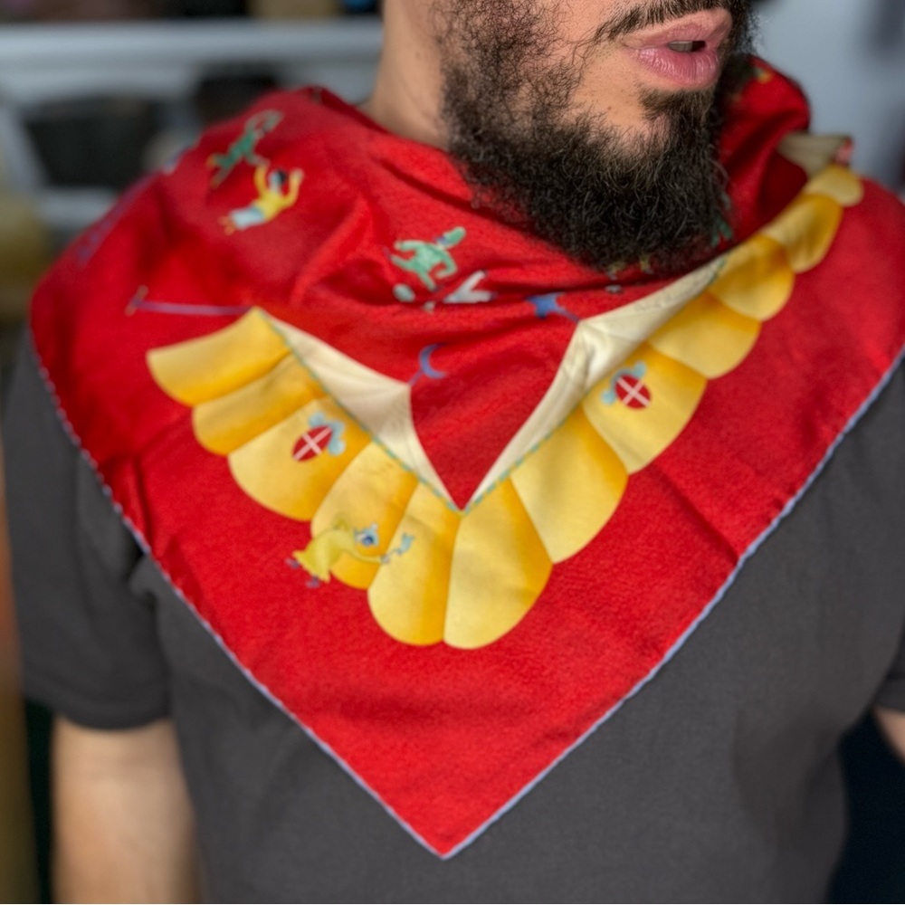 Bvlgari Silk Scarf